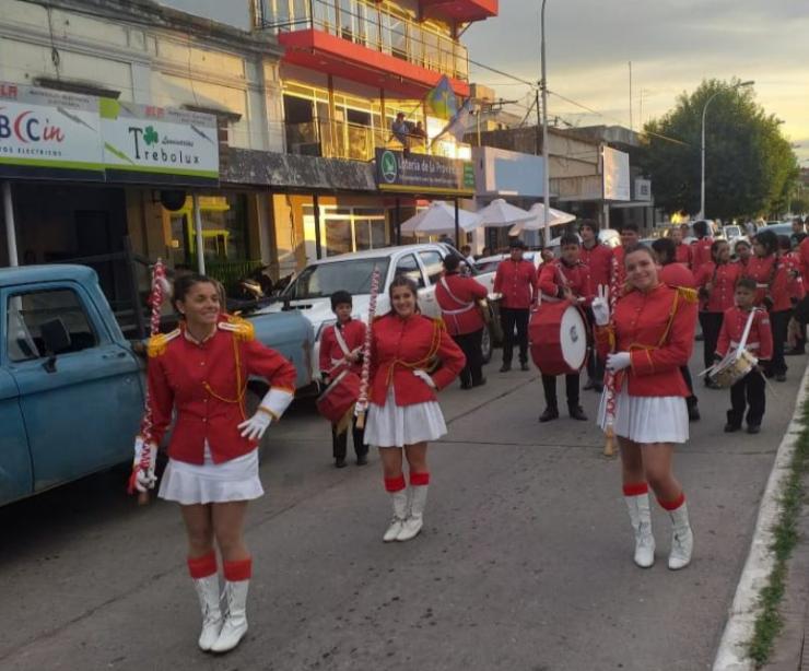 Inauguramos un evento deportivo nacional en Ramallo