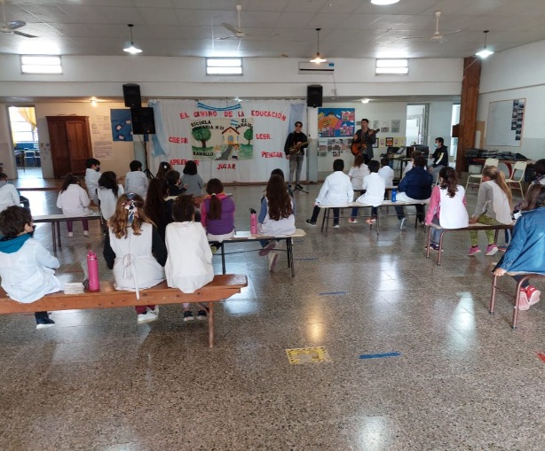 La Banda Infanto Juvenil celebró el mes de la infancia en El Paraíso