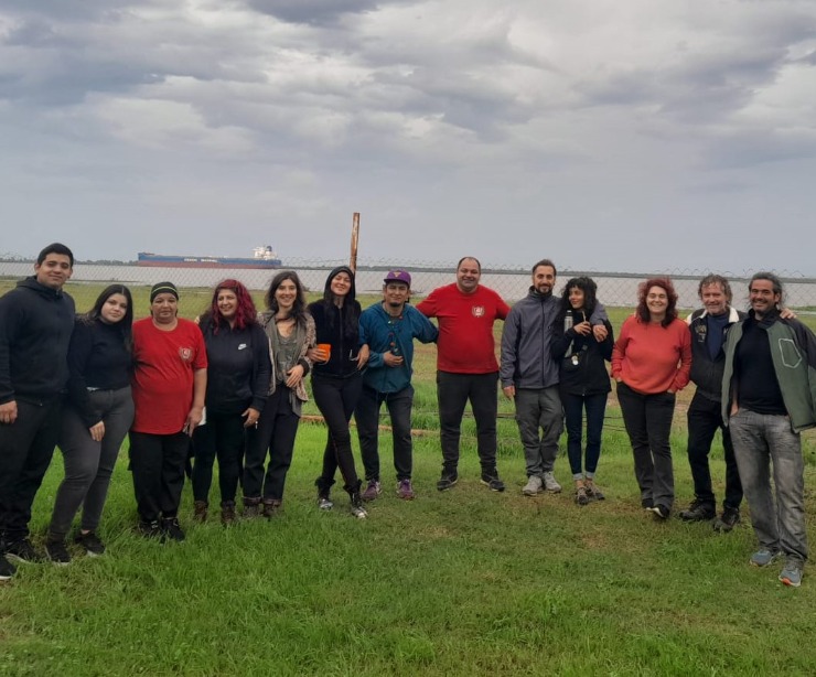 SE REALIZÓ EL PRIMER ENCUENTRO PLURINACIONAL MURALISTA EL PARADOR DE LA BANDA